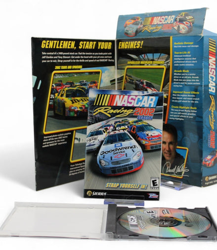 Nascar Racing 2002 Season PC game with manual and original box