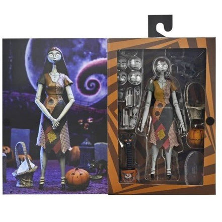 NECA Nightmare Before Christmas Mayor figure with accessories and rotating head