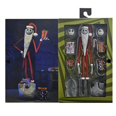 NECA Nightmare Before Christmas action figures set including Jack Skellington, Sally, and others