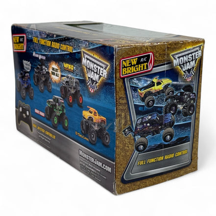 New Bright Monster Jam R/C Grave Digger 27 MHz Full Function Radio Control Truck - Flip Side CollectiblesToyNew Bright