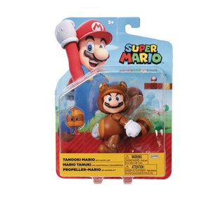 Tanooki Mario action figure in packaging