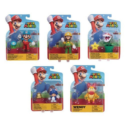 Super Mario action figure set with various characters