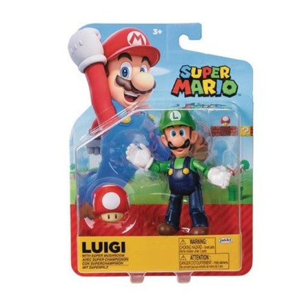 Luigi action figure in packaging