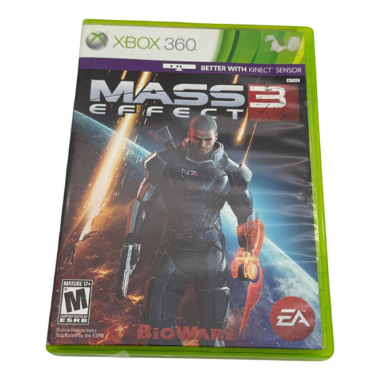 Mass Effect 3 Xbox 360 EA Games Complete With Manual