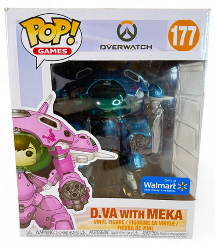 Funko Pop Overwatch D.Va & Meka Blueberry #177 in box