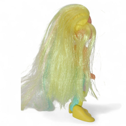 Playskool mermaid doll with colorful tail and blonde hair