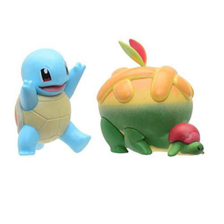 Pokemon Battle 2 Inch And 3 Inch Figure Packs(50077) - Select Figure(s) - Flip Side CollectiblesAction & Toy FiguresToyShnipSquirtle + Appletun