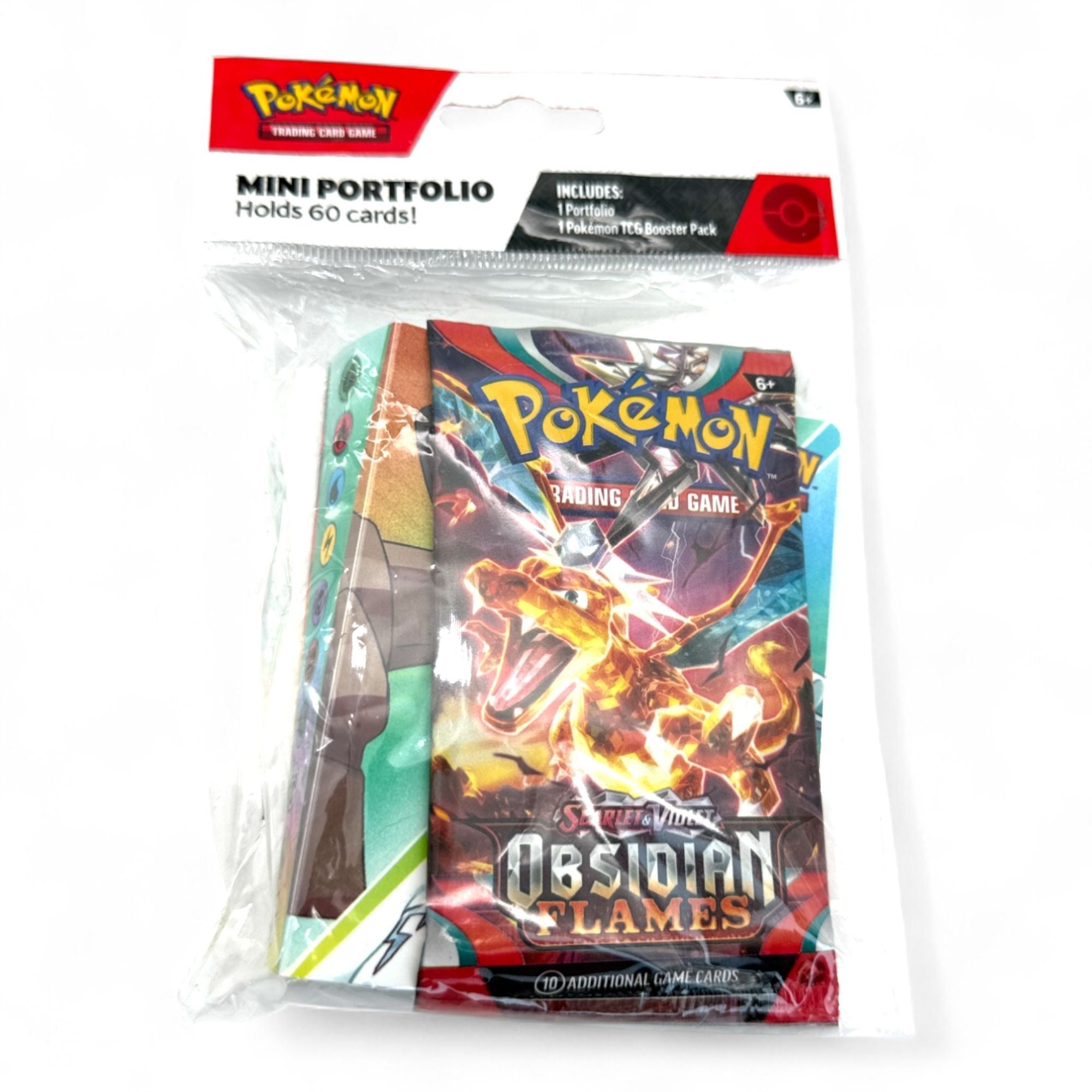 Pokémon Mini Portfolio & Obsidian Flames Booster Pack - Flip Side CollectiblesPokemon CardPokémon