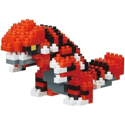 Groudon Nanoblock Constructible Figure with 290 pieces