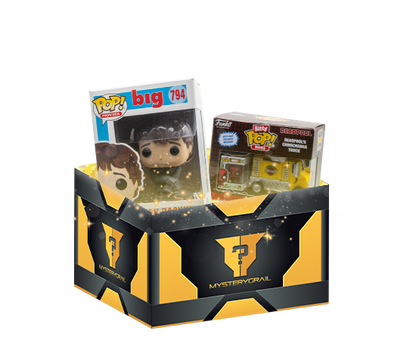 Funko Pop and Bitty Pop mystery box with collectibles