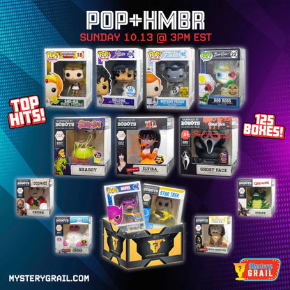 Collection of Funko Pop and Handmade By Robots figures with top hits