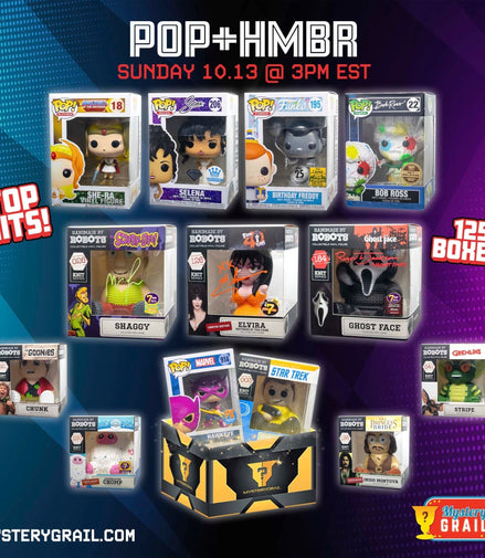 Pop+Handmade By Robots - Mystery Grail Box – funko – vinyl – collectibles - Flip Side CollectiblesMystery BoxMystery Grail