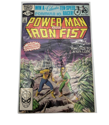 Power Man and Iron Fist 75 Marvel Comic Double - Sized Nov 1975 - Flip Side CollectiblesComicMarvel
