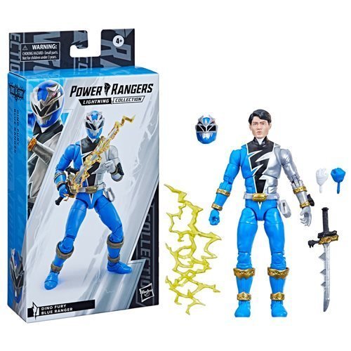 Power Rangers Lightning Collection Dino Fury 6 - Inch Action Figure - Select Figure(s)ToyShnipAction & Toy FiguresBlue RangerShopify CollectiveToyShnip1