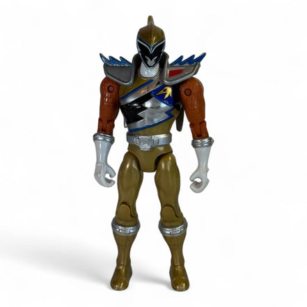 Power Rangers Dino Super Charge Gold Ranger Action Figure front view