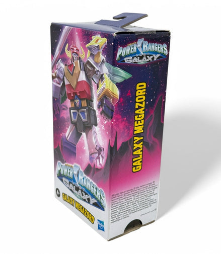 Side view of Power Rangers Galaxy Megazord box