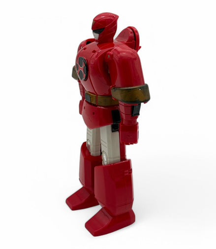 Side view of Bandai Power Rangers Red Ranger Ninja Storm Zord action figure
