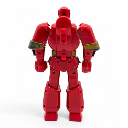 Close-up of Bandai Power Rangers Red Ranger Ninja Storm Zord action figure details