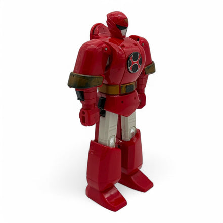 Front view of Bandai Power Rangers Red Ranger Ninja Storm Zord action figure