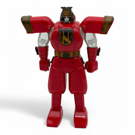 Front view of Bandai Power Rangers Red Ranger Ninja Storm Zord action figure