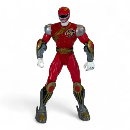 Power Rangers Wild Force Red Ranger action figure front view