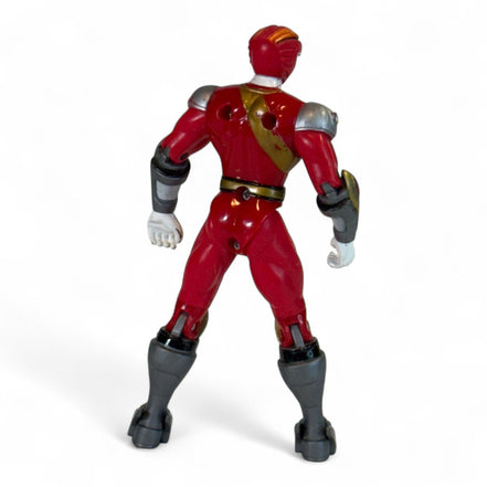 Back view of Power Rangers Wild Force Red Ranger action figure