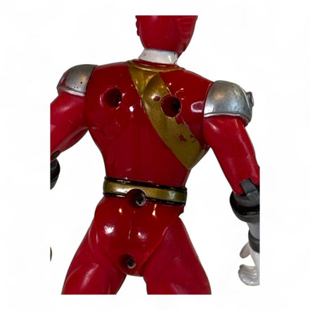 Power Rangers Wild Force Red Ranger action figure front view