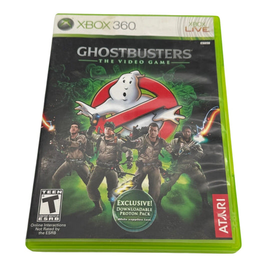 Ghostbusters The Video Game Xbox 360 Classic Green Case No Manual Atari Spooky Fun Adventure