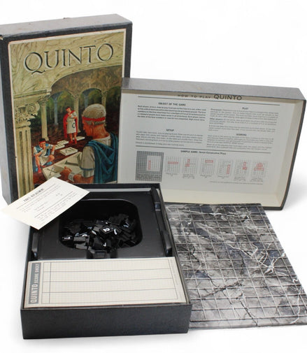 Quinto Vintage Board Game 3M 1964 Edition – vintage game – strategy game3MGames - Tabletop1964 edition3mboard game1