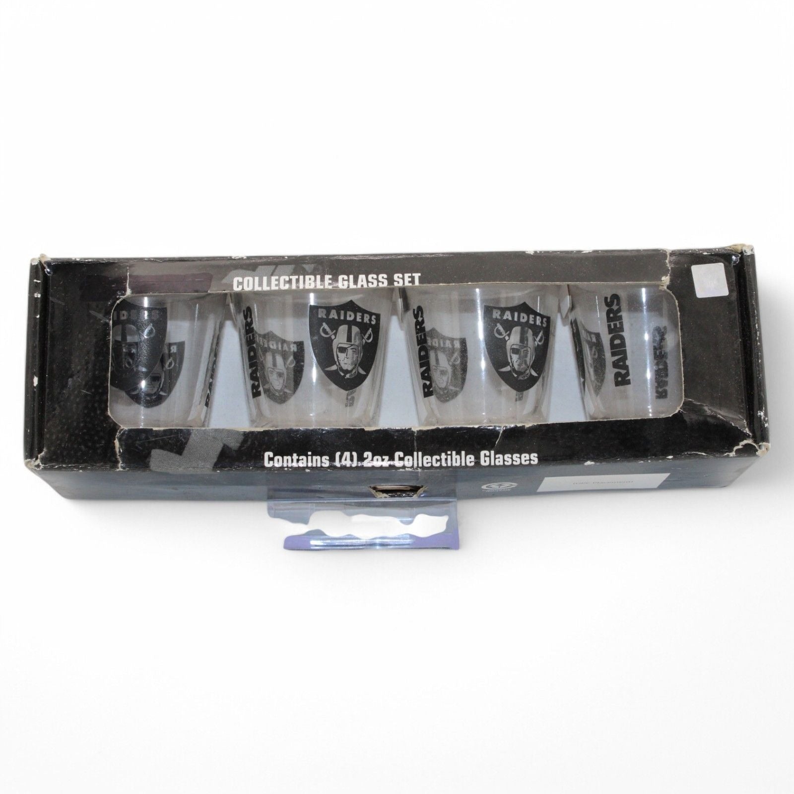 Raiders Collectible Shot Glass Set - 4 Pack 2oz – raiders shot glassBoelter BrandsSports - Collectible2oz glassbarwareboelter brands1