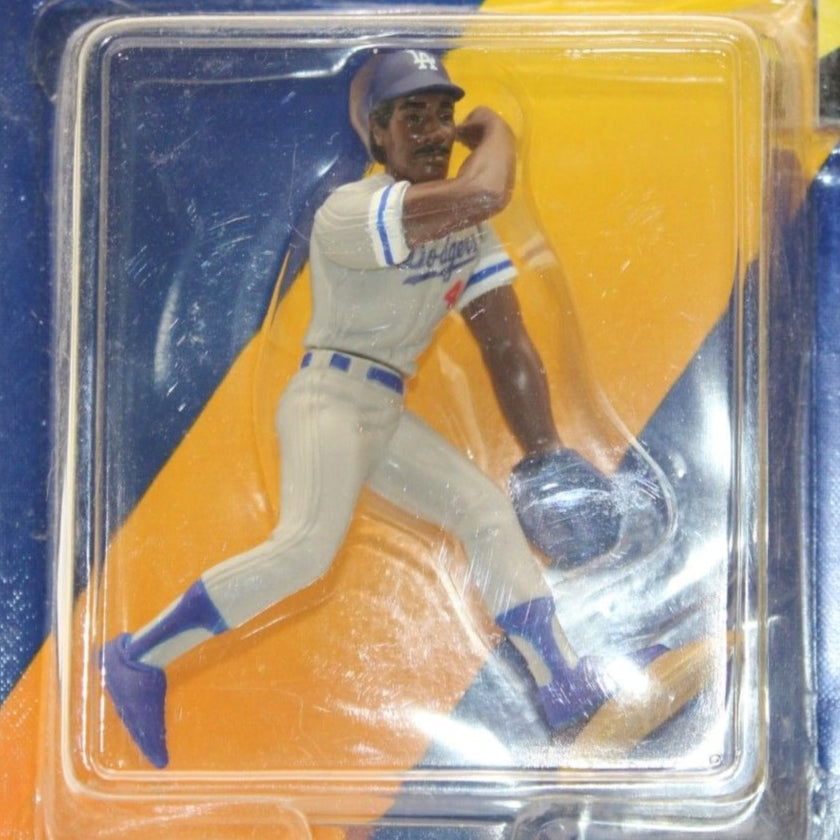 Close-up of Ramon Martinez action figure in Dodgers uniform