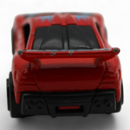 Rare vintage Yat Ming No. 838 red diecast tuner car with detailed graphics