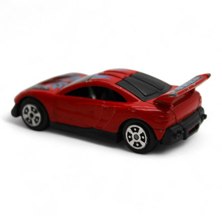 Rare vintage Yat Ming No. 838 red diecast tuner car with detailed graphics