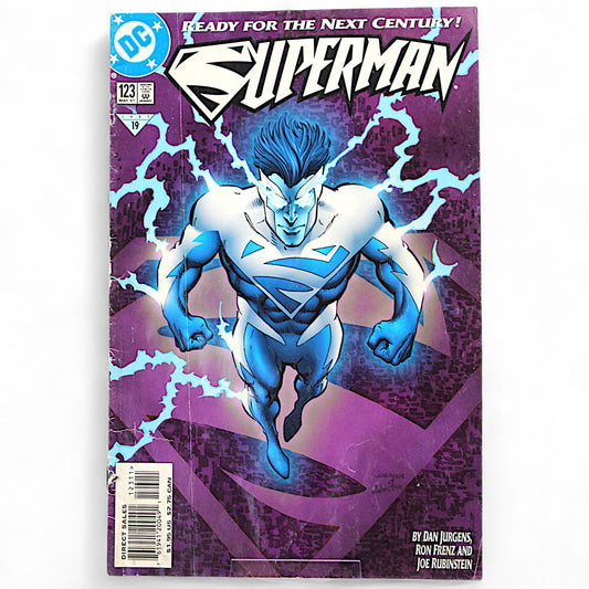 Superman #123 DC Comic May 1997 Blue Energy Cover