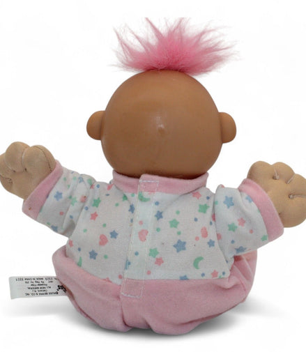RUSS Troll Kidz Doll showing back with star-print pajamas