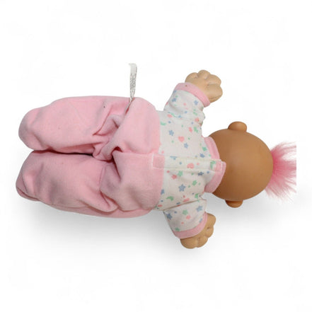 RUSS Troll Kidz Doll from the back, lying down