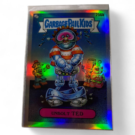Topps Garbage Pail Kids Chrome Refractor Card #256b Unbolt Ted