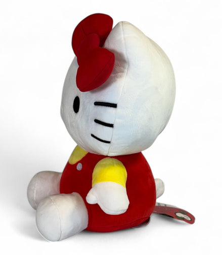 Sanrio Hello Kitty Plush Doll 13" with Red Bow and Outfit – collectible - Flip Side CollectiblesStuffed AnimalSanrio