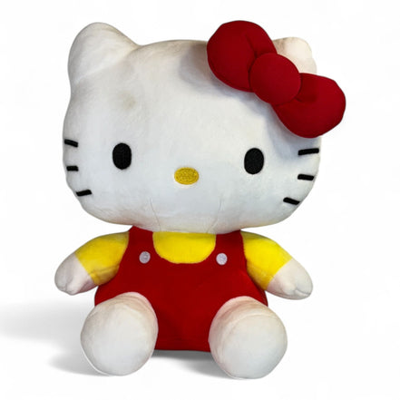 Sanrio Hello Kitty Plush Doll 13" with Red Bow and Outfit – collectible - Flip Side CollectiblesStuffed AnimalSanrio