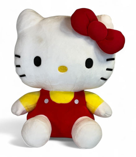 Sanrio Hello Kitty Plush Doll 13" with Red Bow and Outfit – collectible - Flip Side CollectiblesStuffed AnimalSanrio