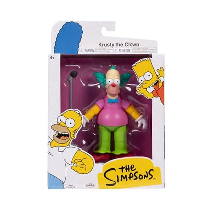 Homer Simpson action figure with donut and box