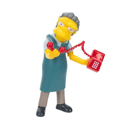 Homer Simpson action figure with donut and box