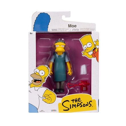 Homer Simpson action figure with donut and box