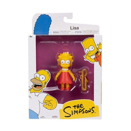 Homer Simpson action figure with donut and box