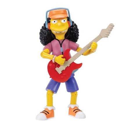 Homer Simpson action figure with donut and box
