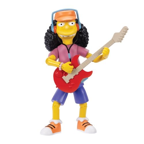 Homer Simpson action figure with donut and box