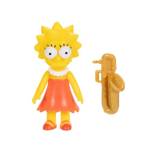 Lisa Simpson action figure with saxophone