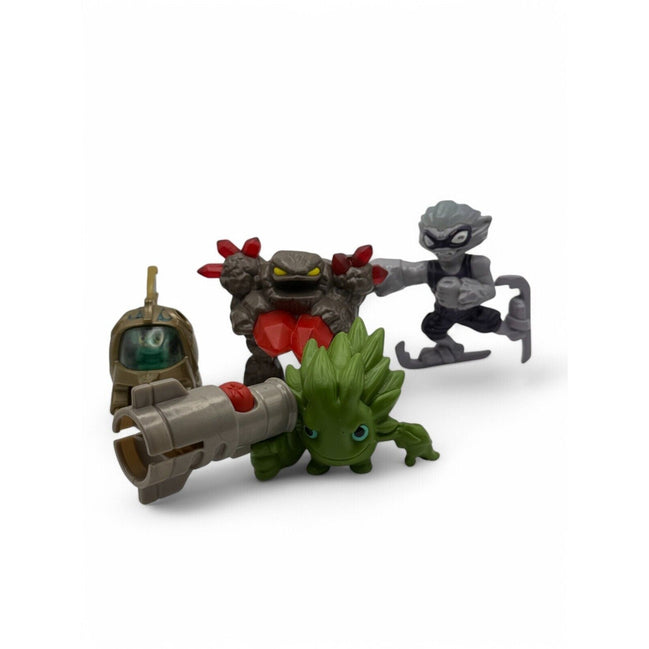 Skylanders Happy Meal toy set featuring four collectible figures