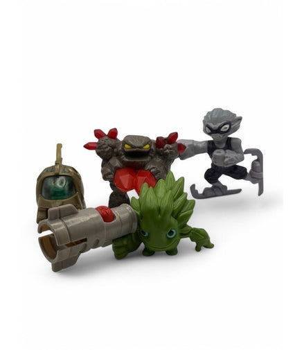 Skylanders Happy Meal toy set featuring four collectible figures
