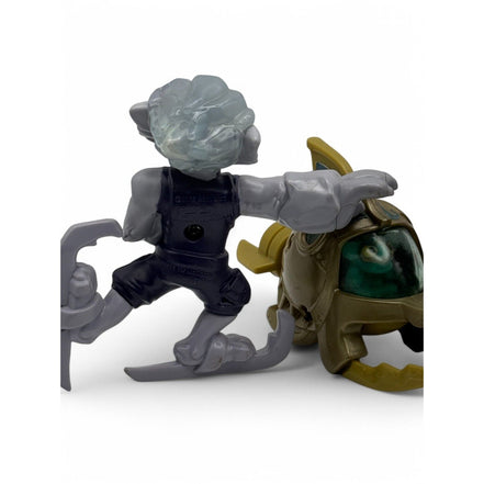 Skylanders Happy Meal toy set featuring four collectible figures